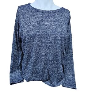 Women's Blue Long Sleeve Top Size Medium‎